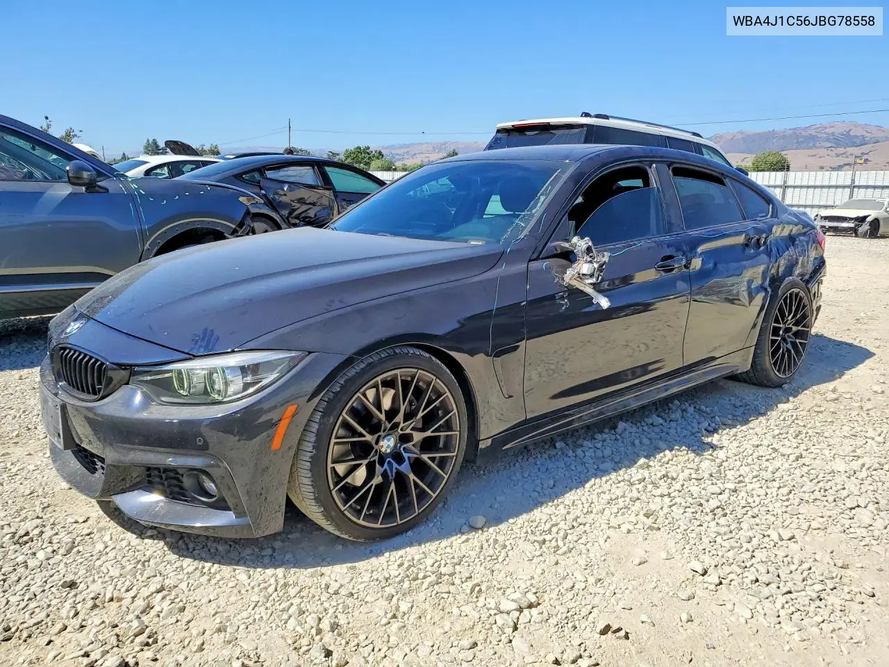 2018 BMW 430I Gran Coupe VIN: WBA4J1C56JBG78558 Lot: 58807556