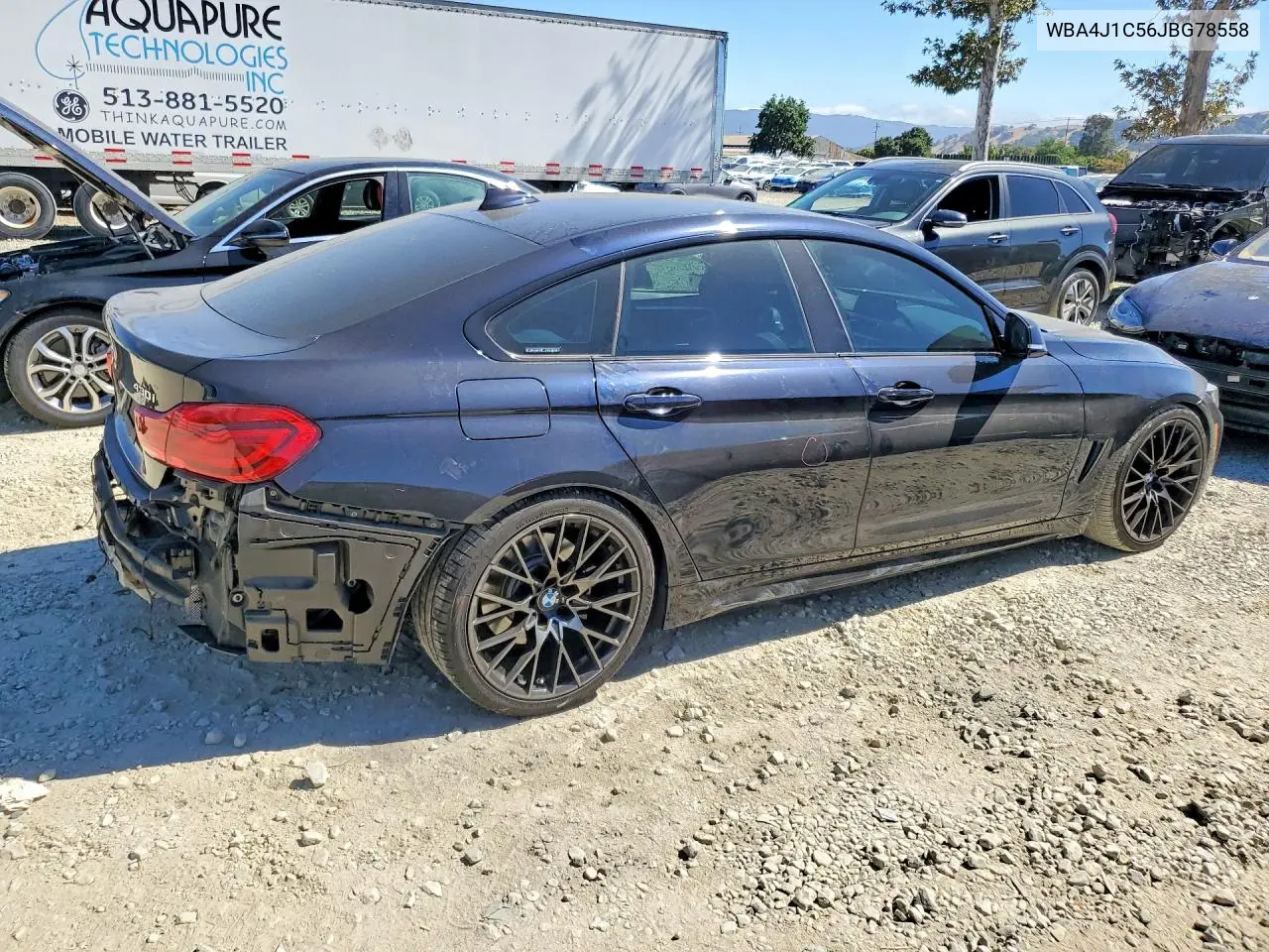2018 BMW 430I Gran Coupe VIN: WBA4J1C56JBG78558 Lot: 58807556