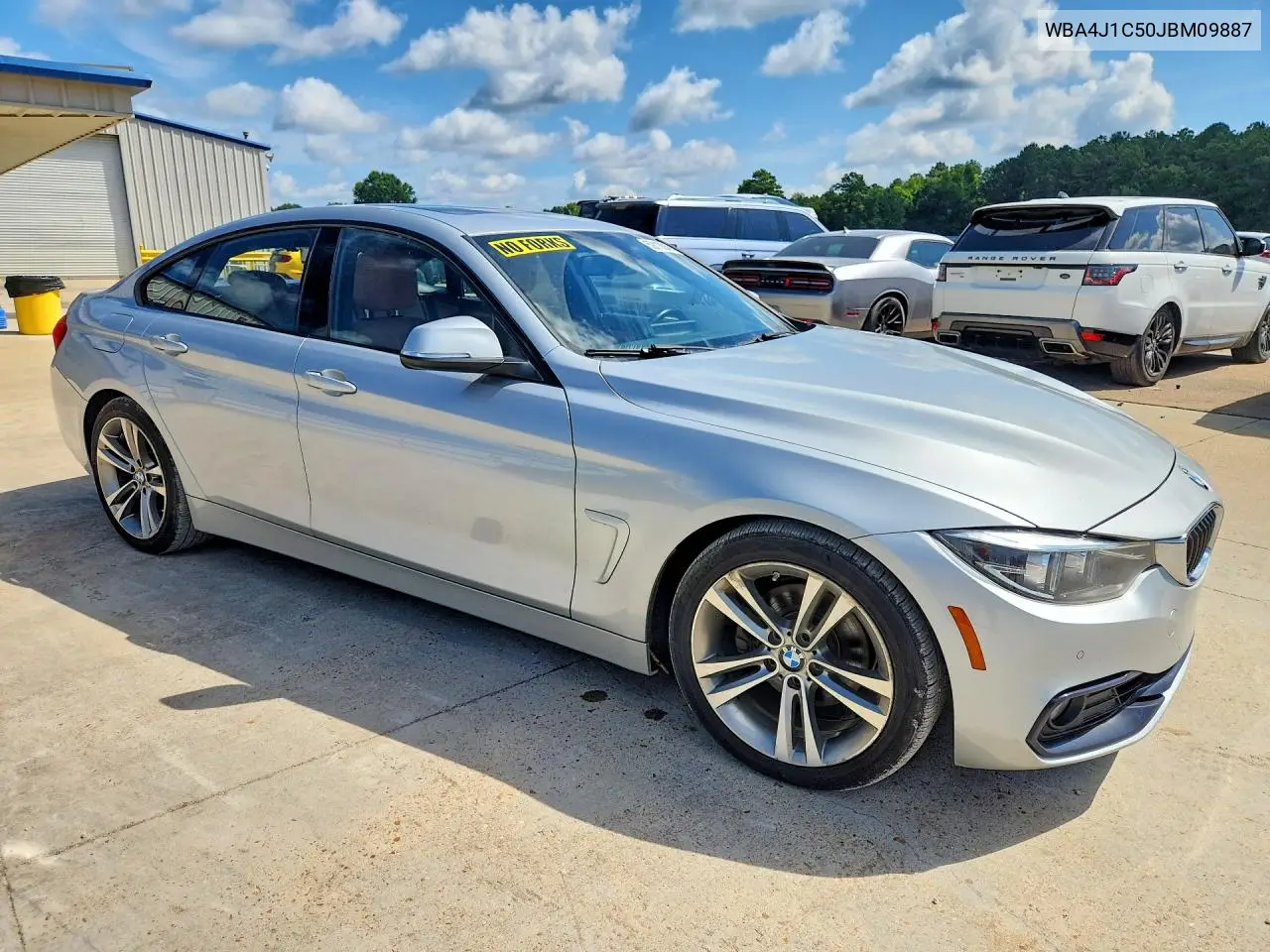 2018 BMW 430I Gran Coupe VIN: WBA4J1C50JBM09887 Lot: 59118946