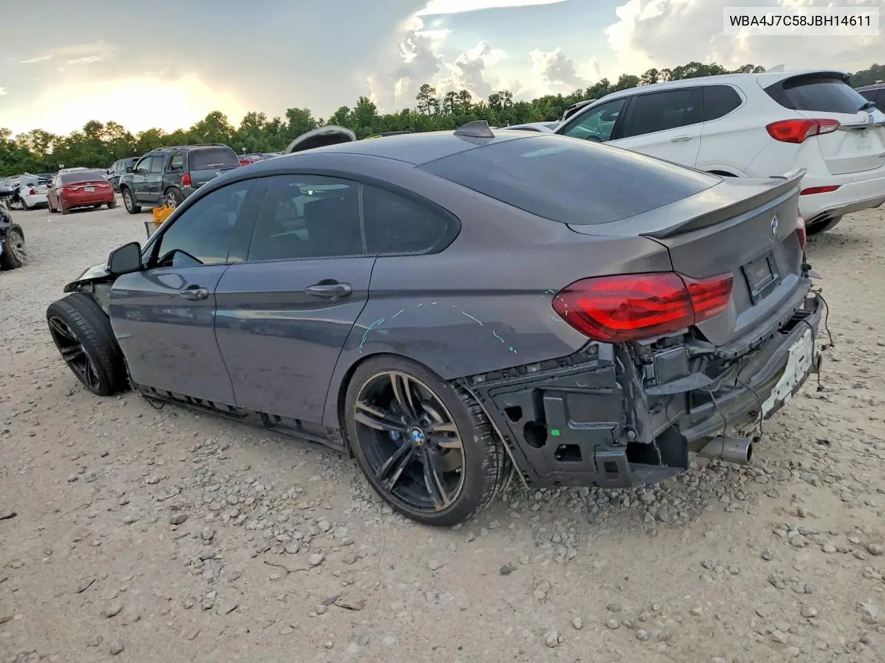 2018 BMW 440Xi Gran Coupe VIN: WBA4J7C58JBH14611 Lot: 59191396