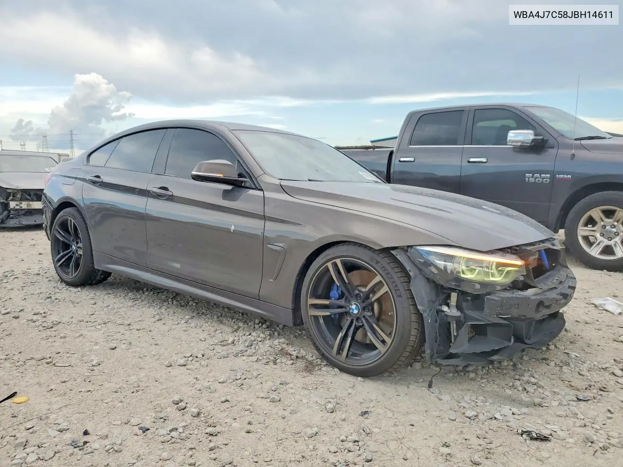 2018 BMW 440Xi Gran Coupe VIN: WBA4J7C58JBH14611 Lot: 59191396