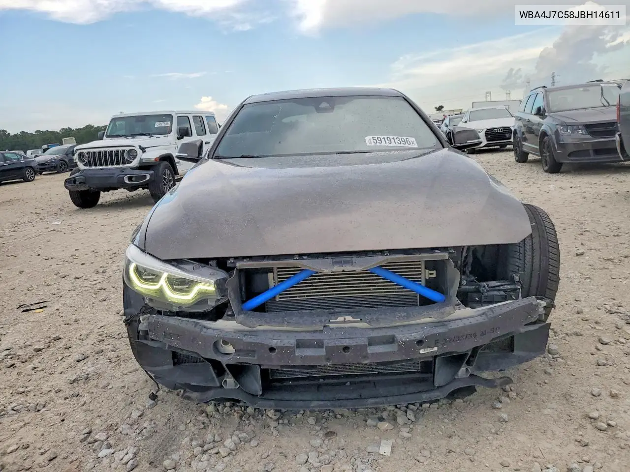 2018 BMW 440Xi Gran Coupe VIN: WBA4J7C58JBH14611 Lot: 59191396