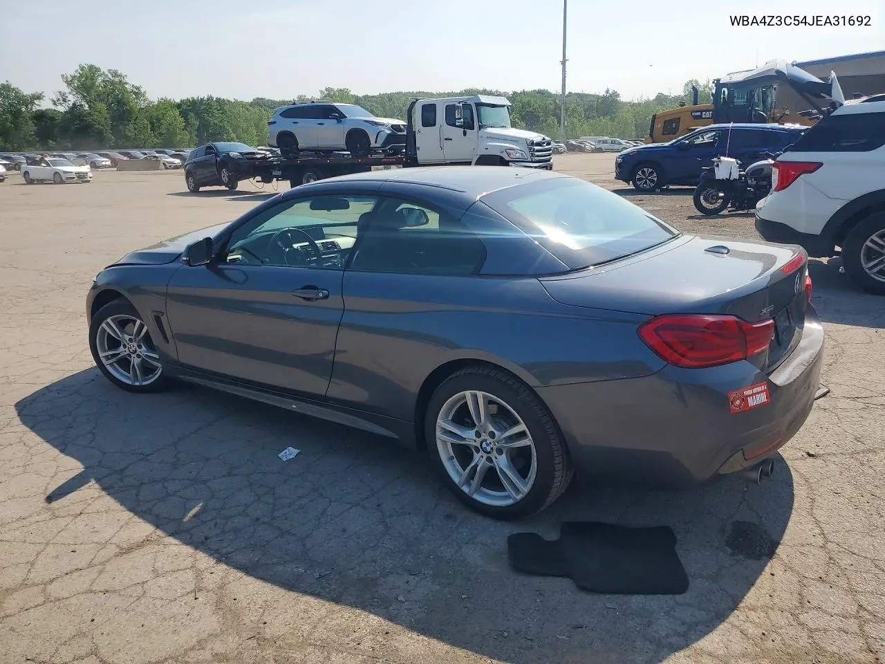 2018 BMW 430Xi VIN: WBA4Z3C54JEA31692 Lot: 59231616