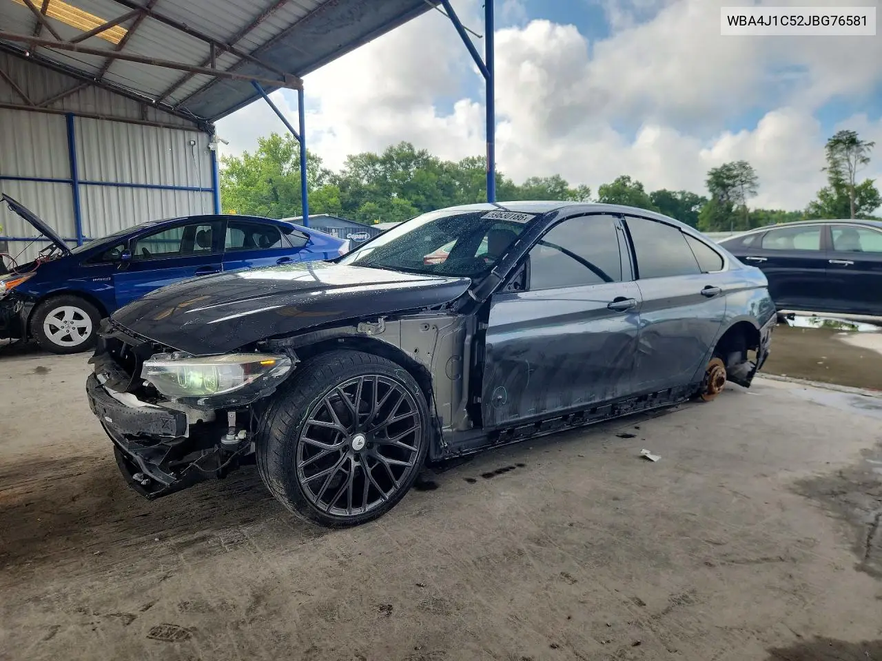 2018 BMW 430I Gran Coupe VIN: WBA4J1C52JBG76581 Lot: 59630186