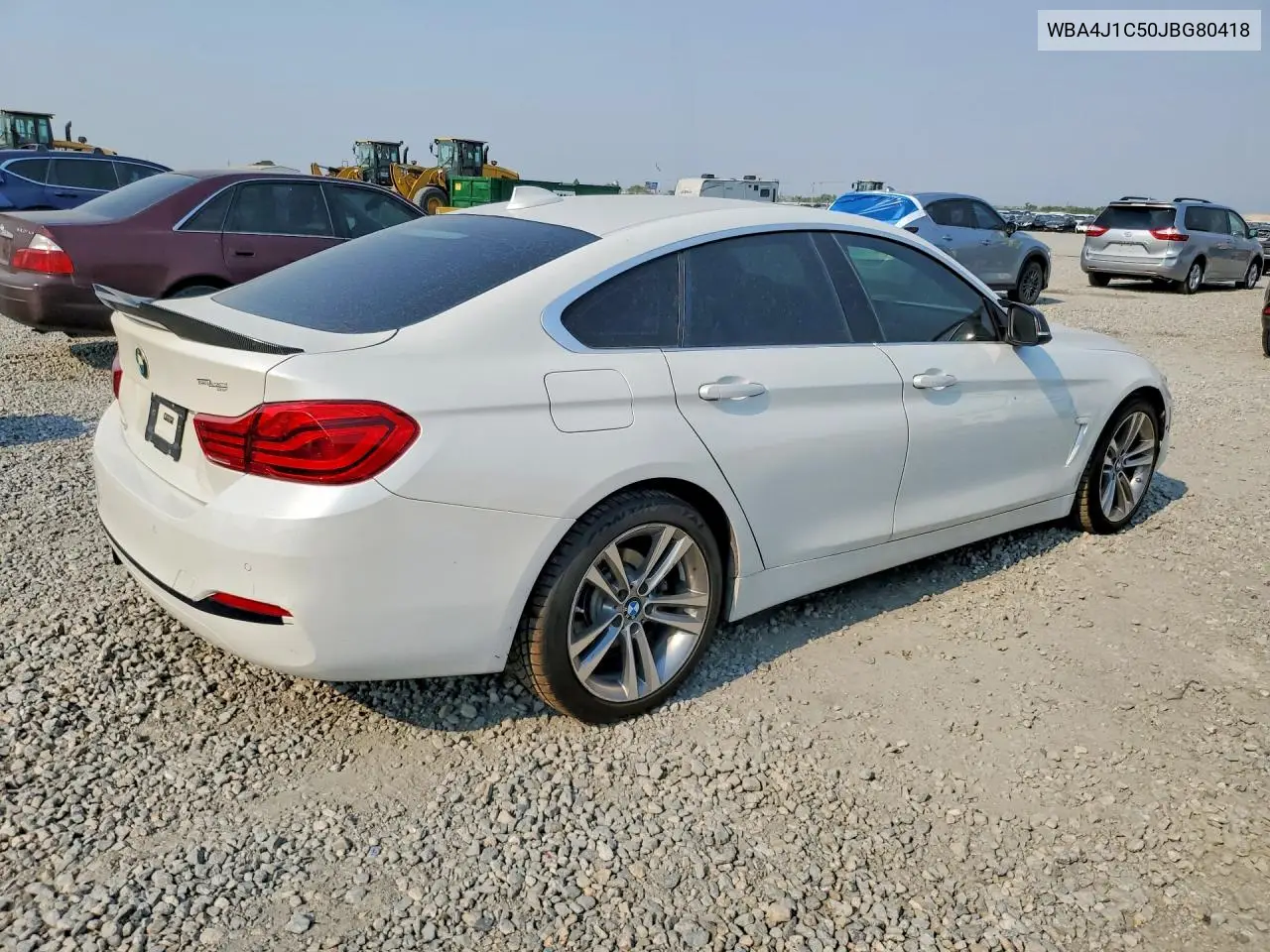 2018 BMW 430I Gran Coupe VIN: WBA4J1C50JBG80418 Lot: 59669226