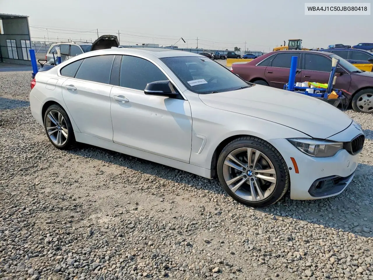 2018 BMW 430I Gran Coupe VIN: WBA4J1C50JBG80418 Lot: 59669226