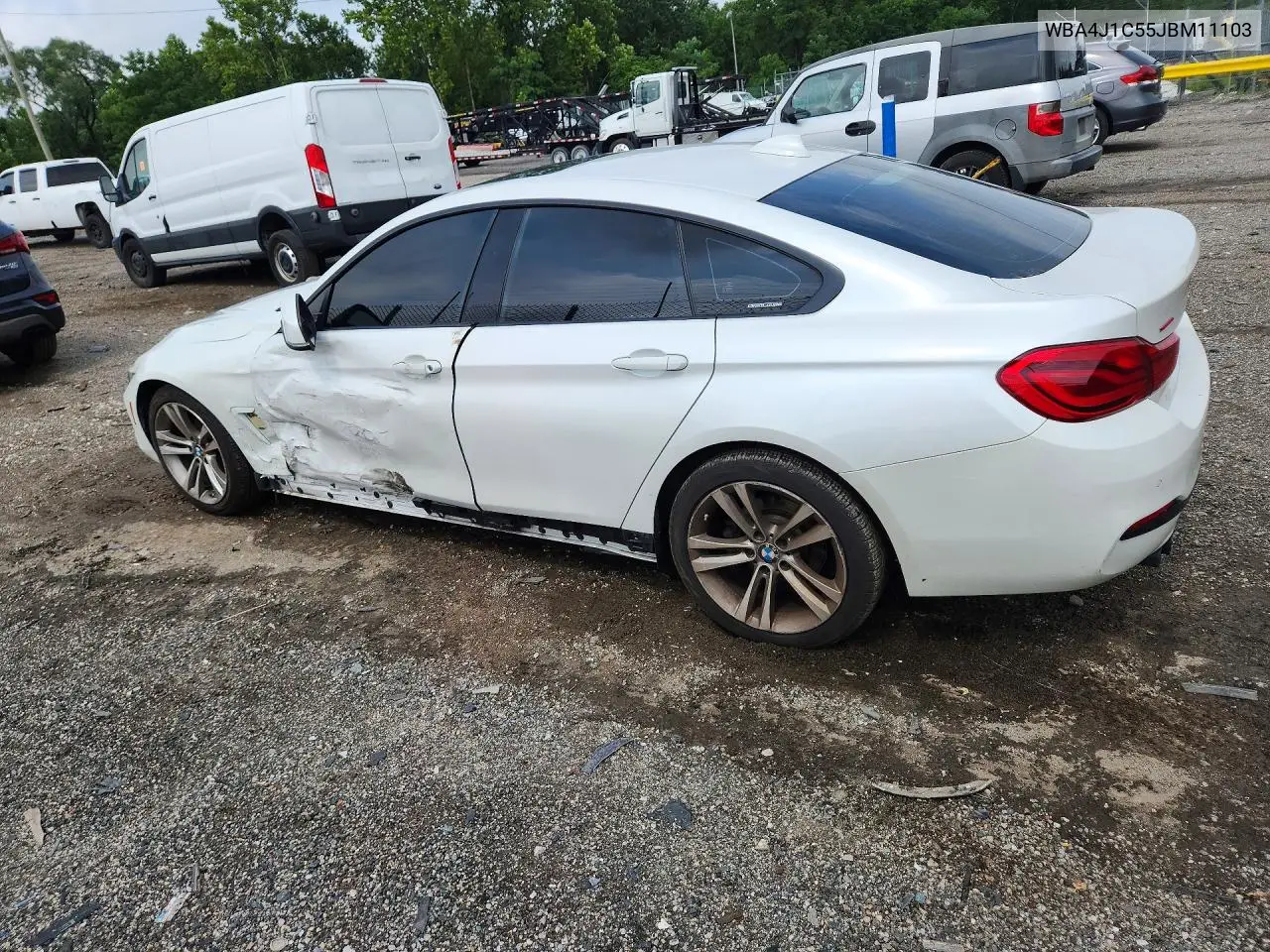 2018 BMW 430I Gran Coupe VIN: WBA4J1C55JBM11103 Lot: 59804426