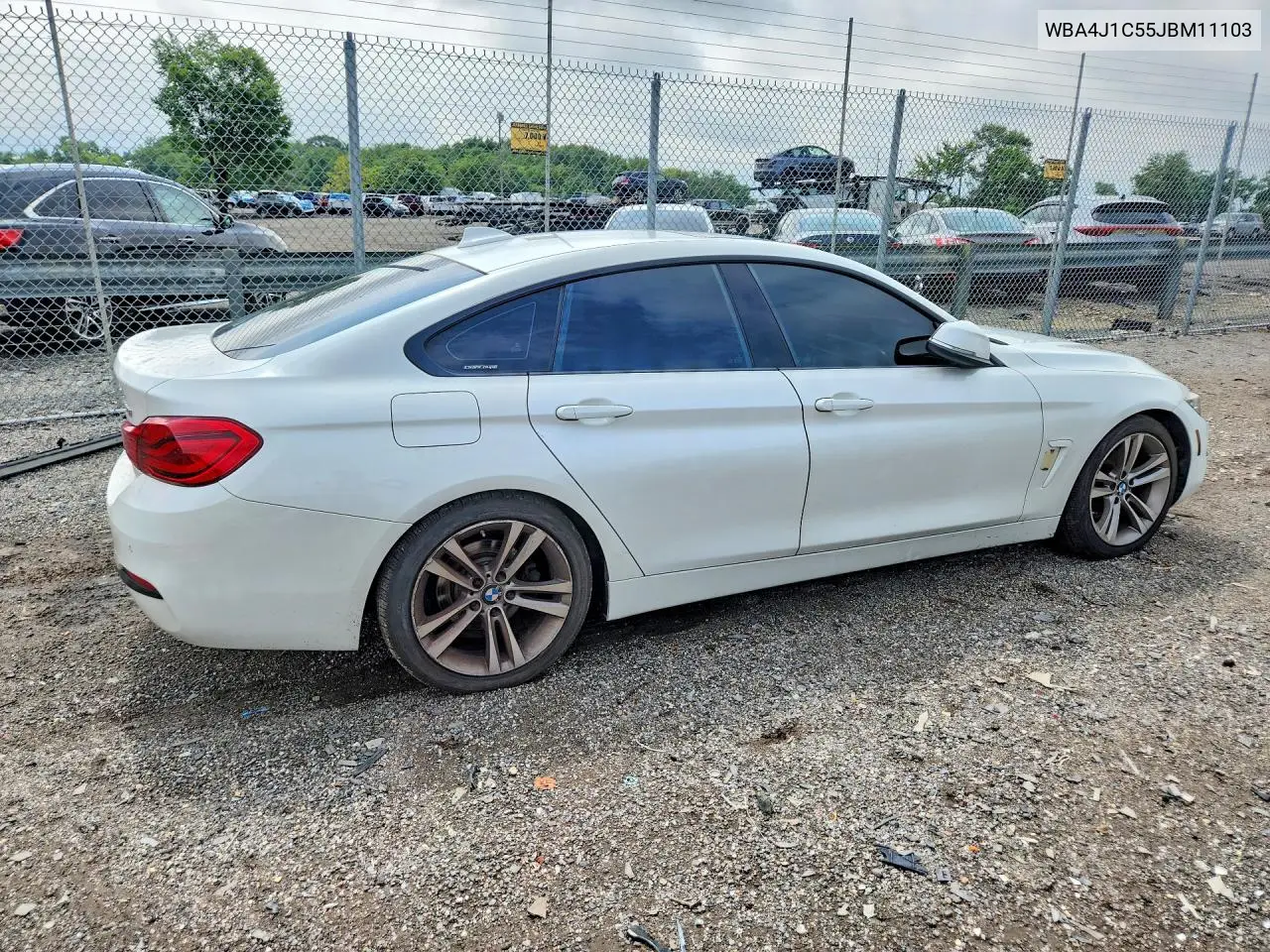 2018 BMW 430I Gran Coupe VIN: WBA4J1C55JBM11103 Lot: 59804426