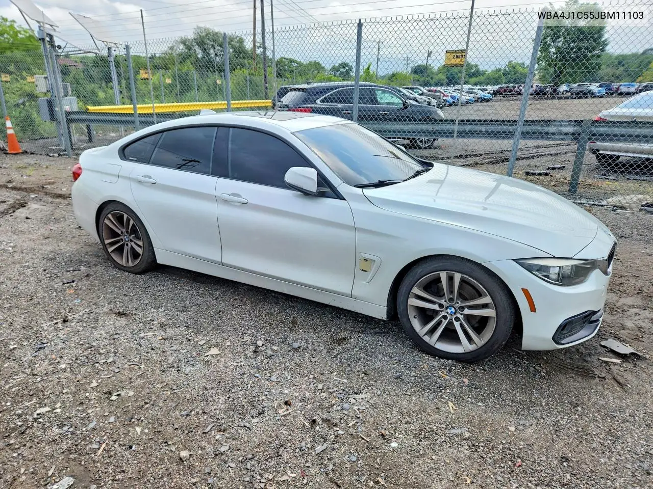2018 BMW 430I Gran Coupe VIN: WBA4J1C55JBM11103 Lot: 59804426