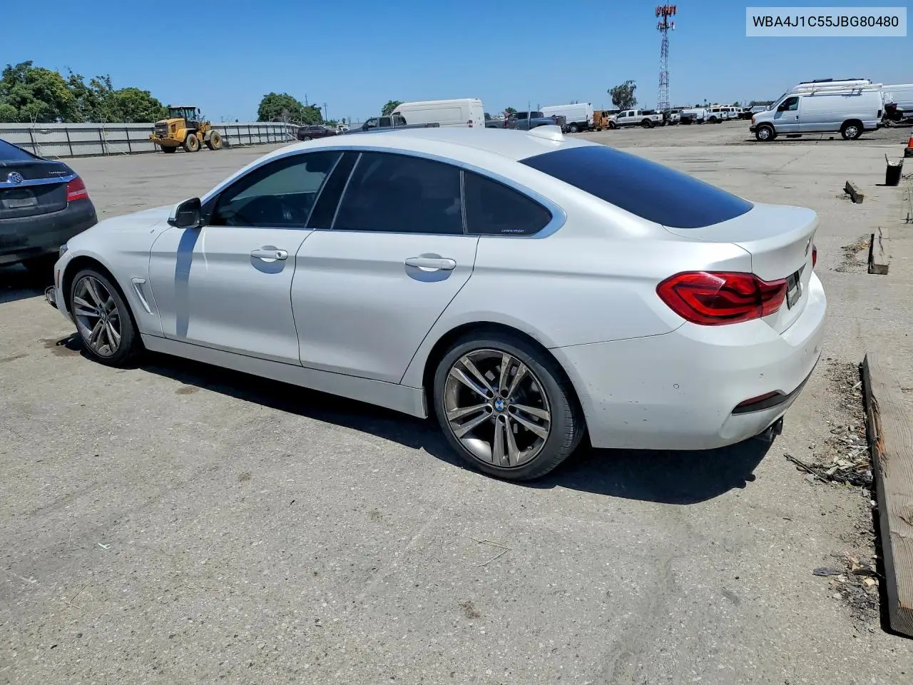 2018 BMW 430I Gran Coupe VIN: WBA4J1C55JBG80480 Lot: 59980356