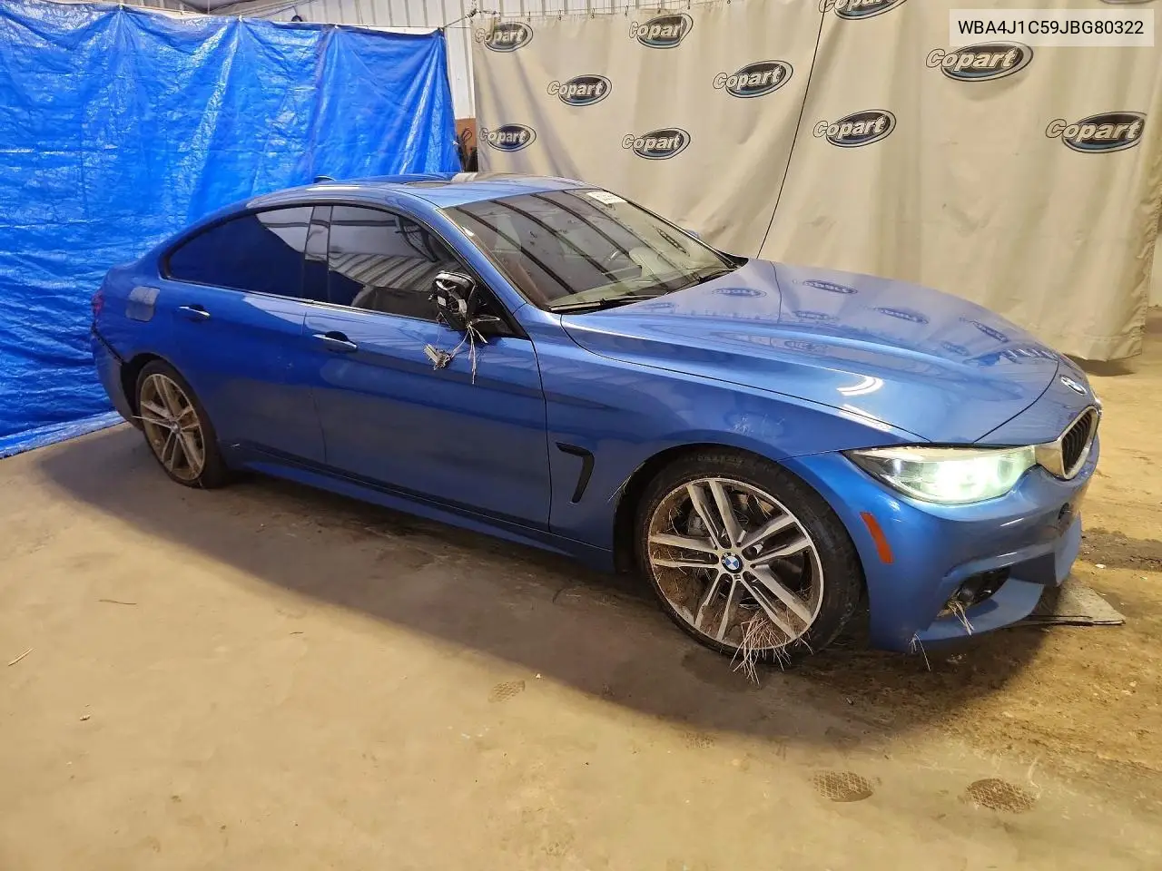 2018 BMW 430I Gran Coupe VIN: WBA4J1C59JBG80322 Lot: 60259966