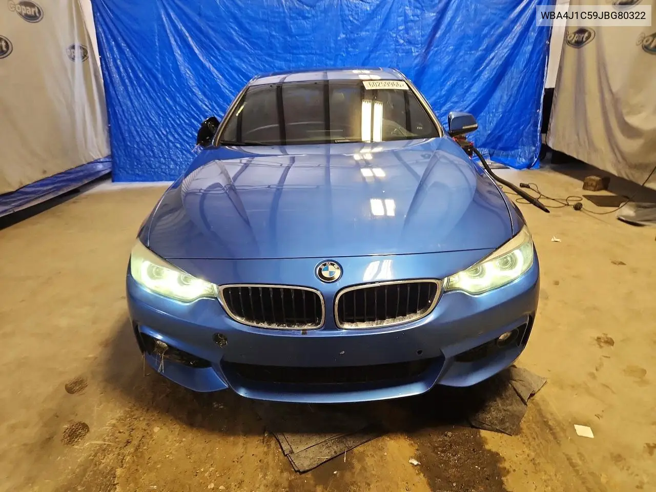 2018 BMW 430I Gran Coupe VIN: WBA4J1C59JBG80322 Lot: 60259966