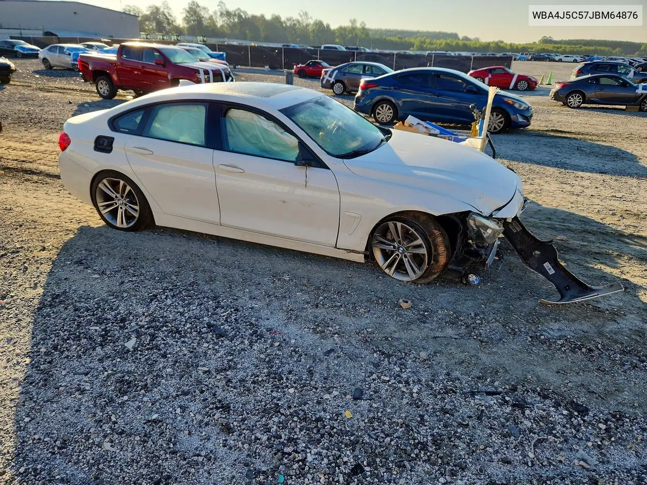 2018 BMW 440I Gran Coupe VIN: WBA4J5C57JBM64876 Lot: 60400366