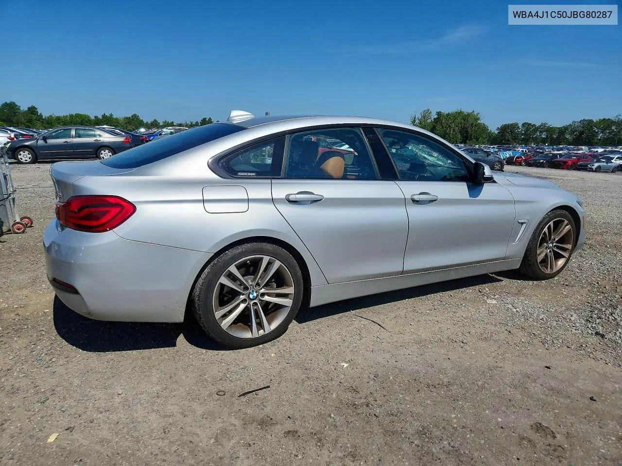2018 BMW 430I Gran Coupe VIN: WBA4J1C50JBG80287 Lot: 61085506