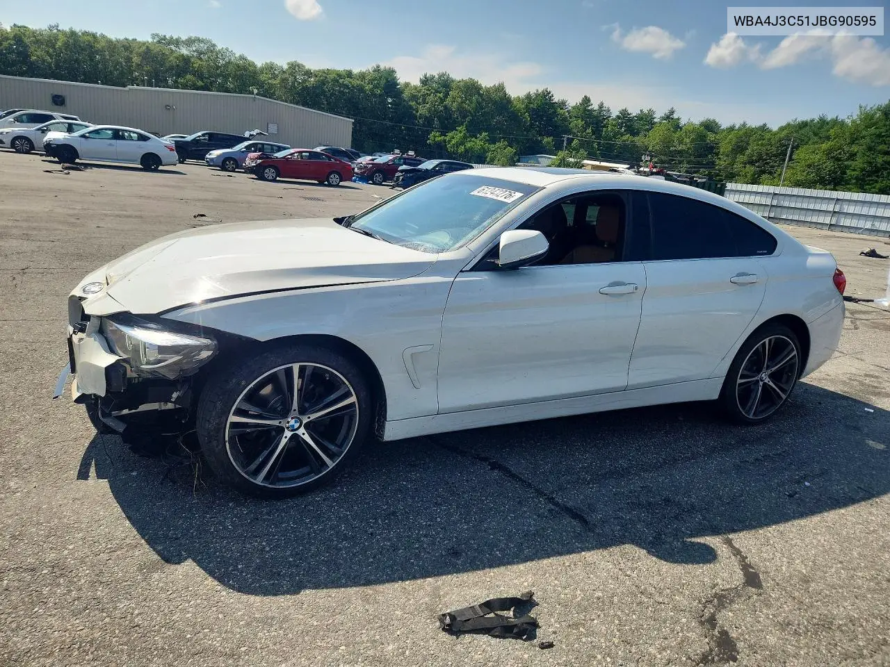 2018 BMW 430Xi Gran Coupe VIN: WBA4J3C51JBG90595 Lot: 61243276