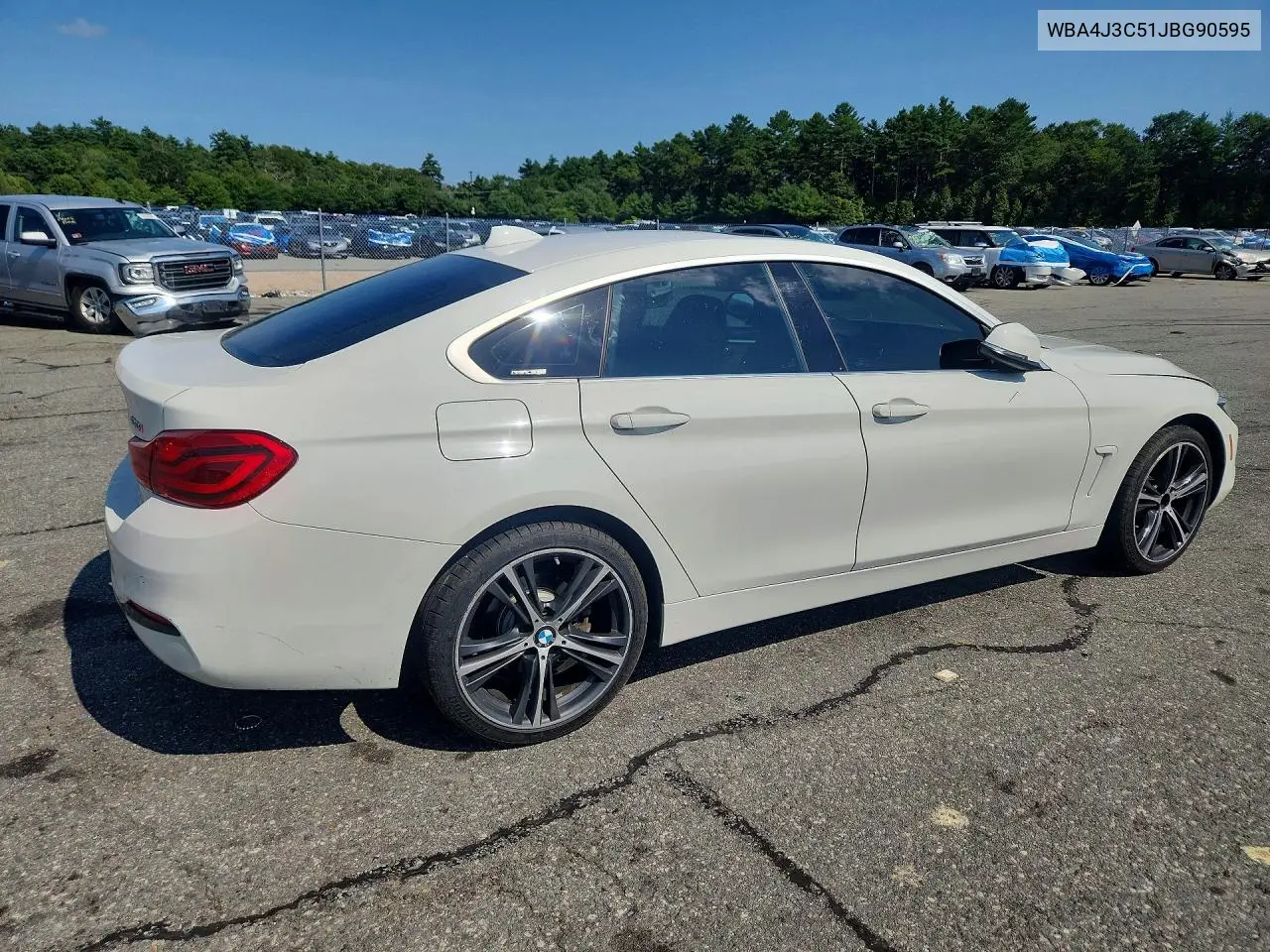 2018 BMW 430Xi Gran Coupe VIN: WBA4J3C51JBG90595 Lot: 61243276