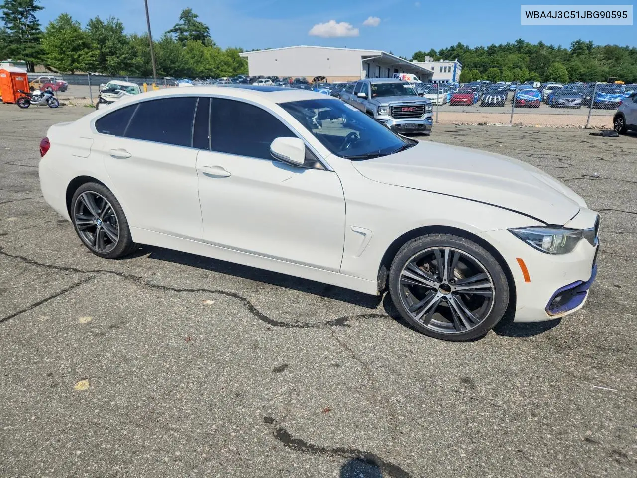 2018 BMW 430Xi Gran Coupe VIN: WBA4J3C51JBG90595 Lot: 61243276