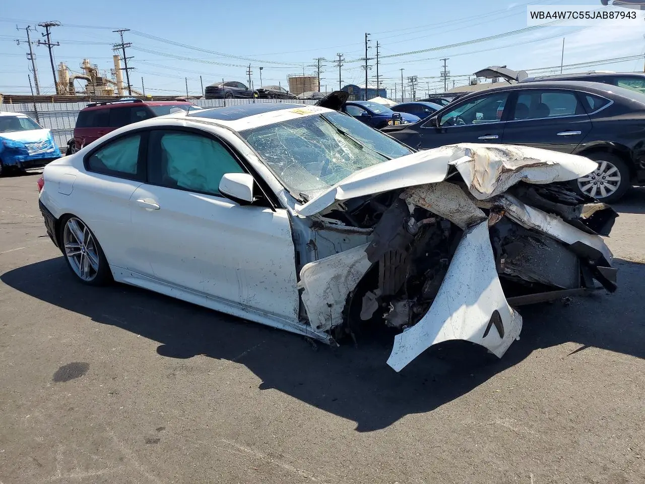 2018 BMW 440I VIN: WBA4W7C55JAB87943 Lot: 61434506