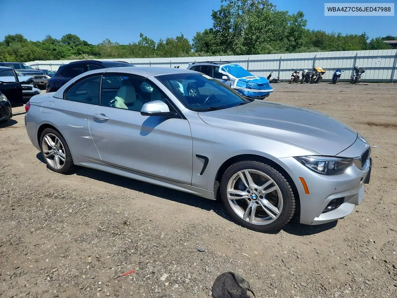 2018 BMW 440Xi VIN: WBA4Z7C56JED47988 Lot: 61527786