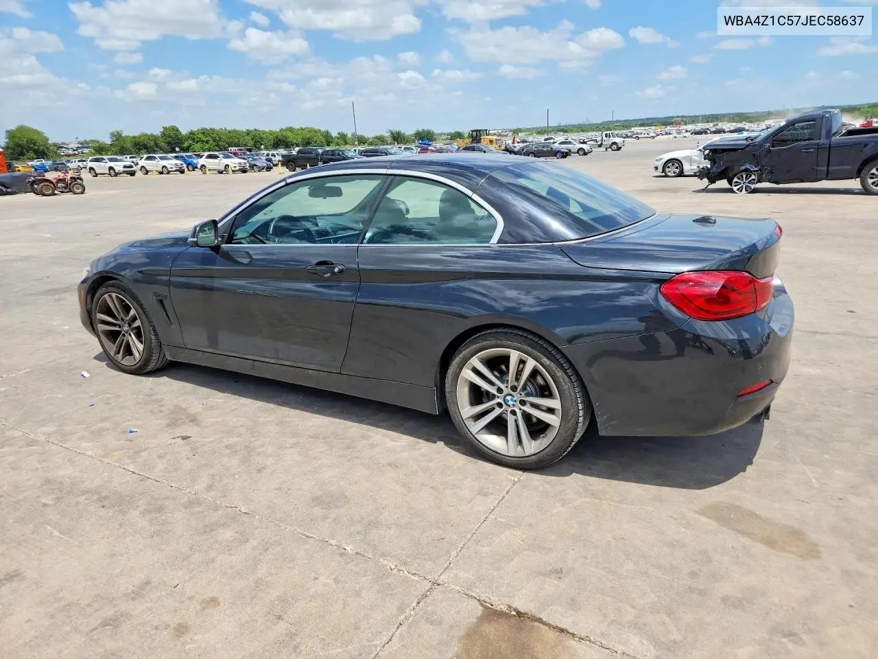 2018 BMW 430I VIN: WBA4Z1C57JEC58637 Lot: 85770725