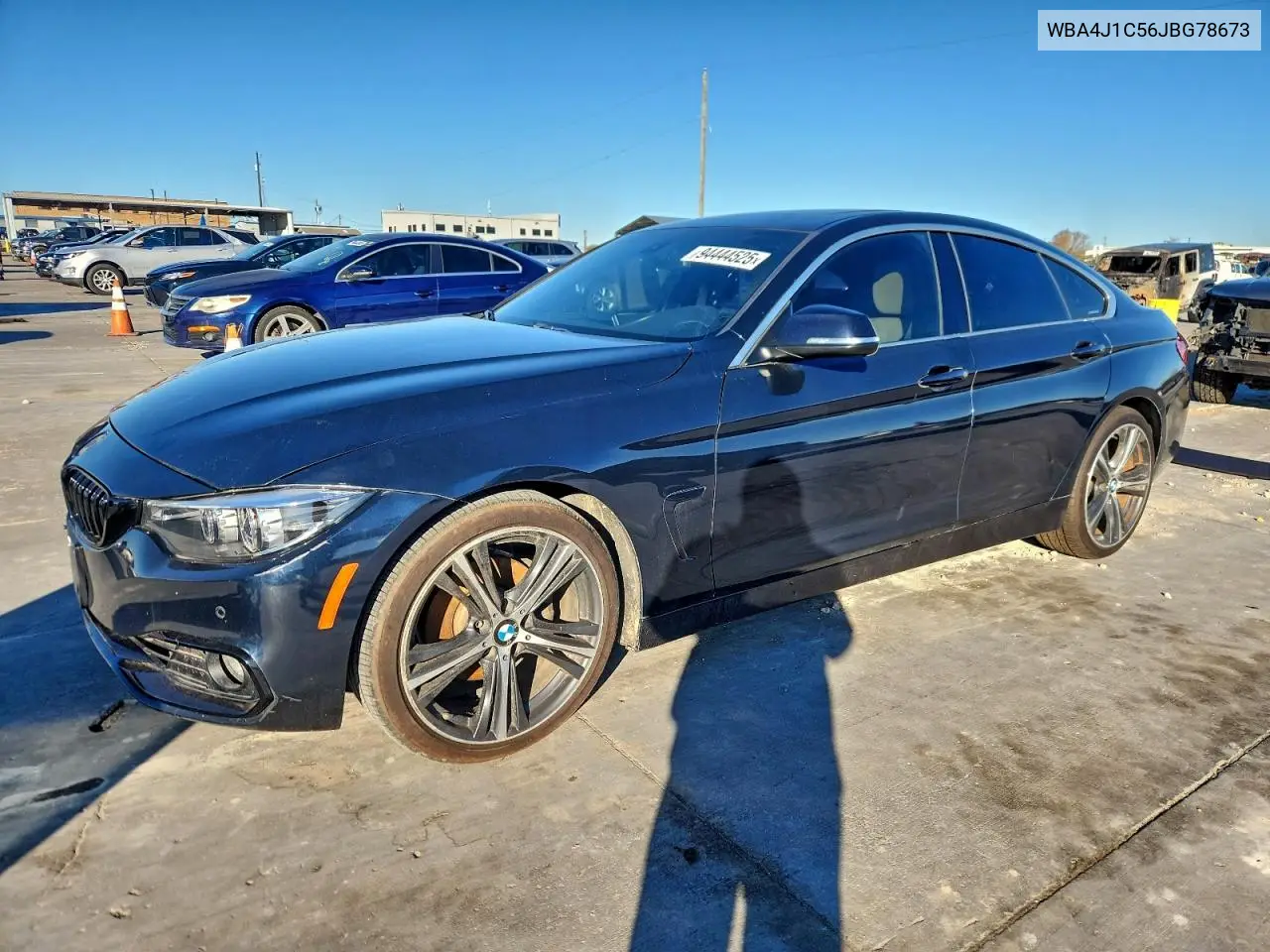 2018 BMW 430I Gran Coupe 4D Sedan Sport VIN: WBA4J1C56JBG78673 Lot: 94444525