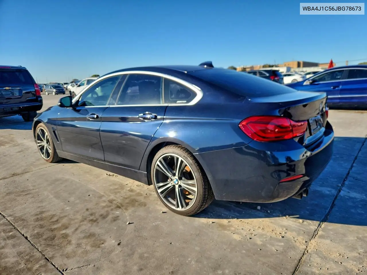 2018 BMW 430I Gran Coupe 4D Sedan Sport VIN: WBA4J1C56JBG78673 Lot: 94444525