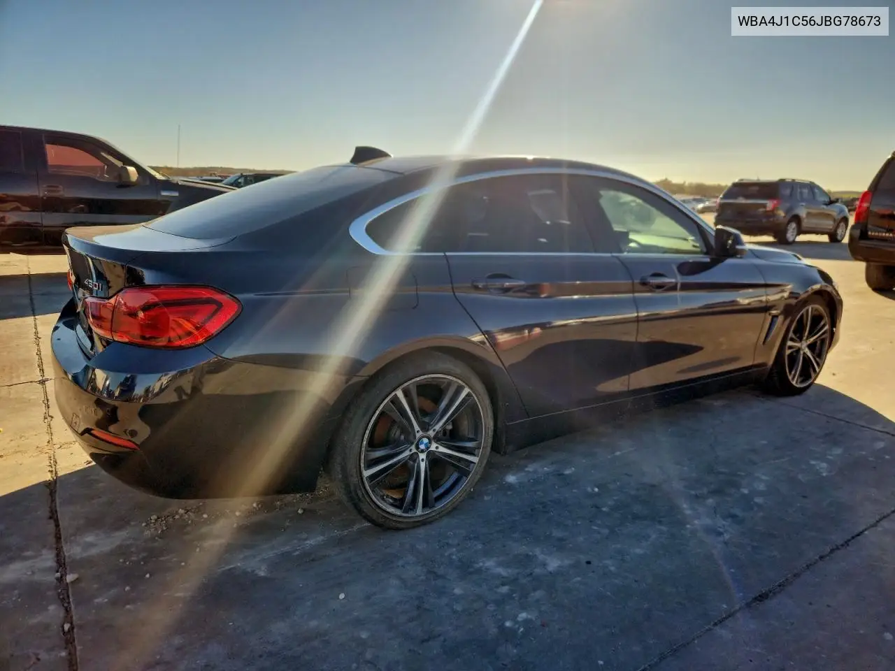2018 BMW 430I Gran Coupe 4D Sedan Sport VIN: WBA4J1C56JBG78673 Lot: 94444525