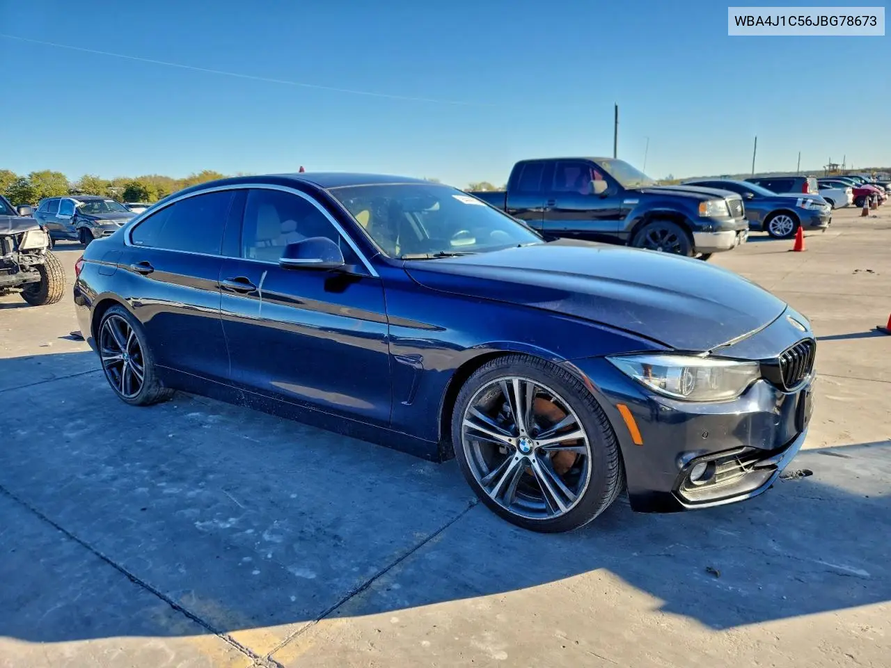 2018 BMW 430I Gran Coupe 4D Sedan Sport VIN: WBA4J1C56JBG78673 Lot: 94444525