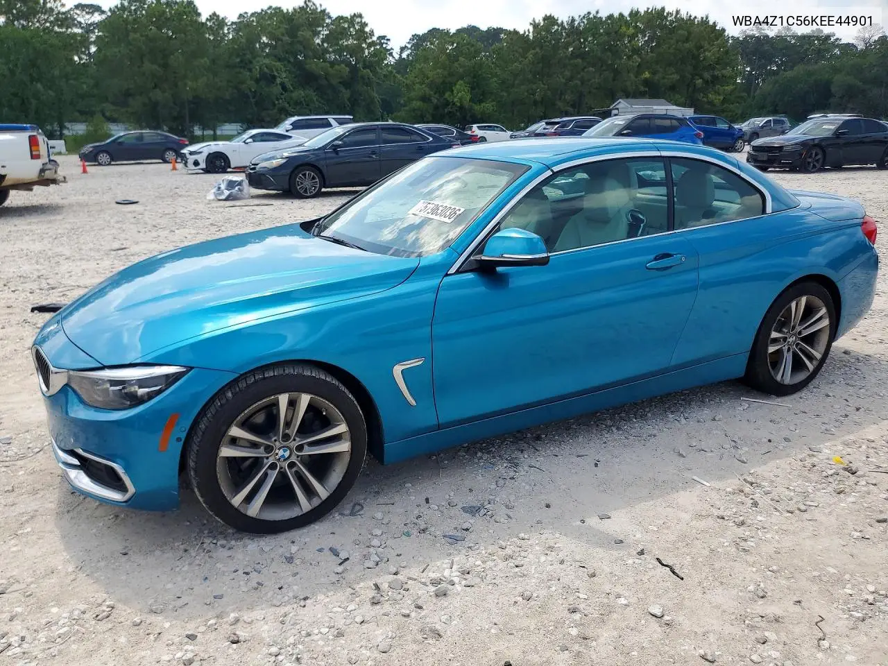 2019 BMW 430I VIN: WBA4Z1C56KEE44901 Lot: 57963036