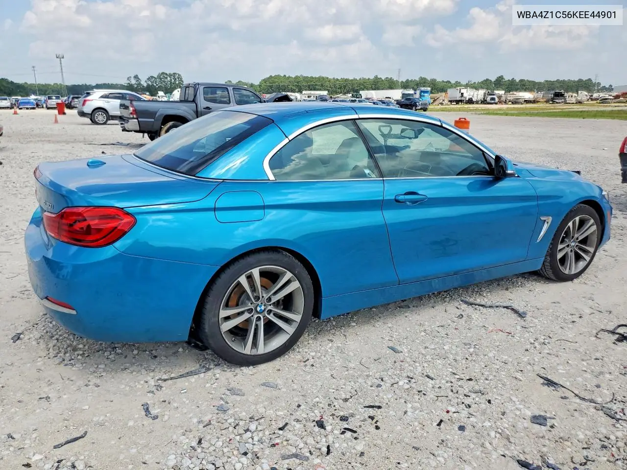 2019 BMW 430I VIN: WBA4Z1C56KEE44901 Lot: 57963036
