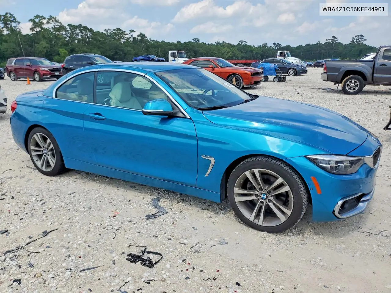 2019 BMW 430I VIN: WBA4Z1C56KEE44901 Lot: 57963036