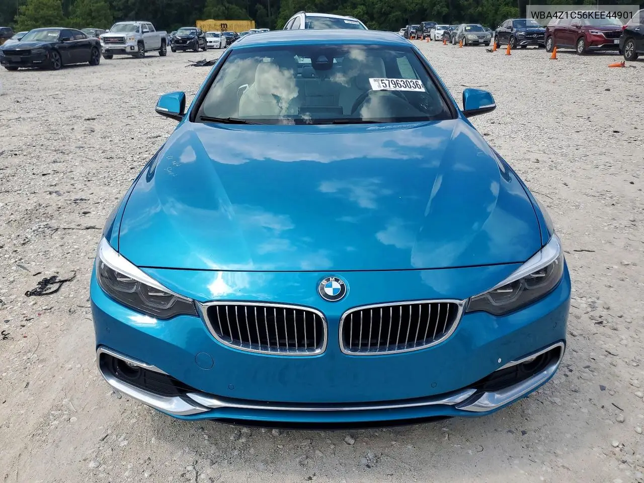 2019 BMW 430I VIN: WBA4Z1C56KEE44901 Lot: 57963036