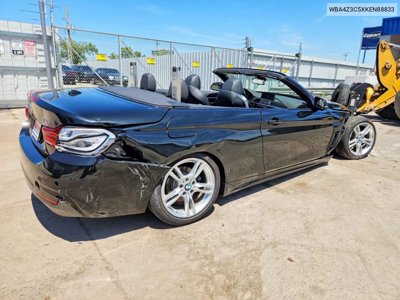 2019 BMW 430Xi Gran Coupe VIN: WBA4Z3C5XKEN88833 Lot: 60169036