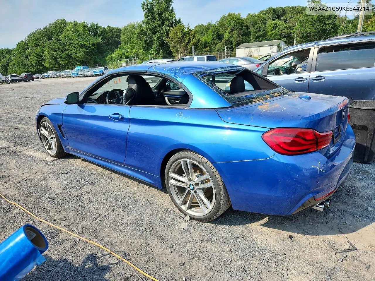 2019 BMW 430I VIN: WBA4Z1C59KEE44214 Lot: 61039036