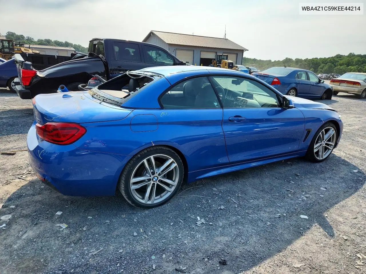 2019 BMW 430I VIN: WBA4Z1C59KEE44214 Lot: 61039036