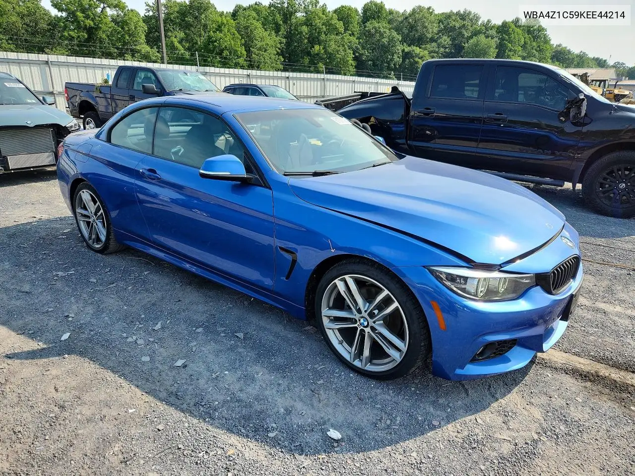 2019 BMW 430I VIN: WBA4Z1C59KEE44214 Lot: 61039036