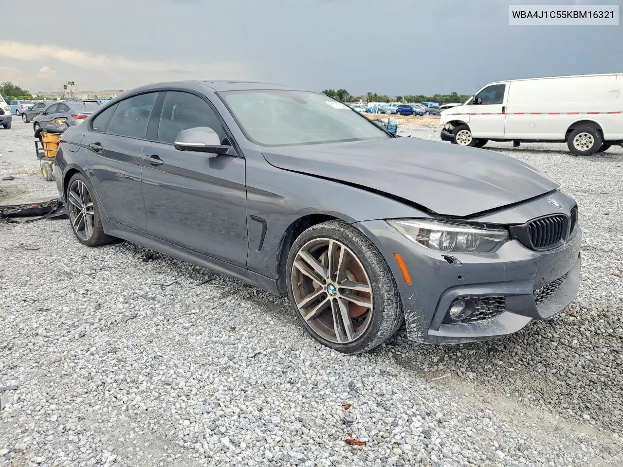 2019 BMW 430I Gran Coupe VIN: WBA4J1C55KBM16321 Lot: 61197046