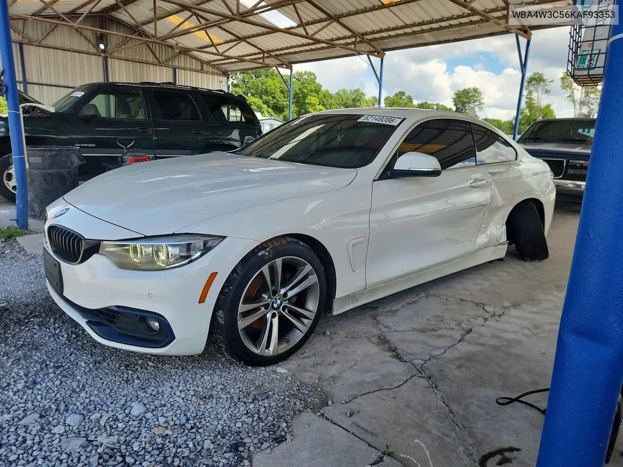 2019 BMW 430I VIN: WBA4W3C56KAF93353 Lot: 62148086