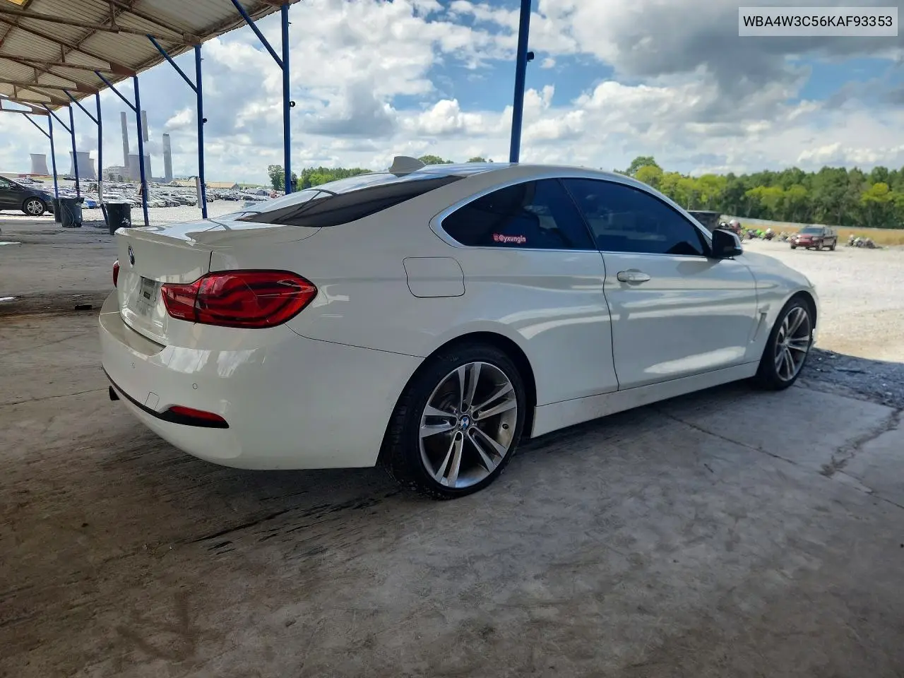 2019 BMW 430I VIN: WBA4W3C56KAF93353 Lot: 62148086