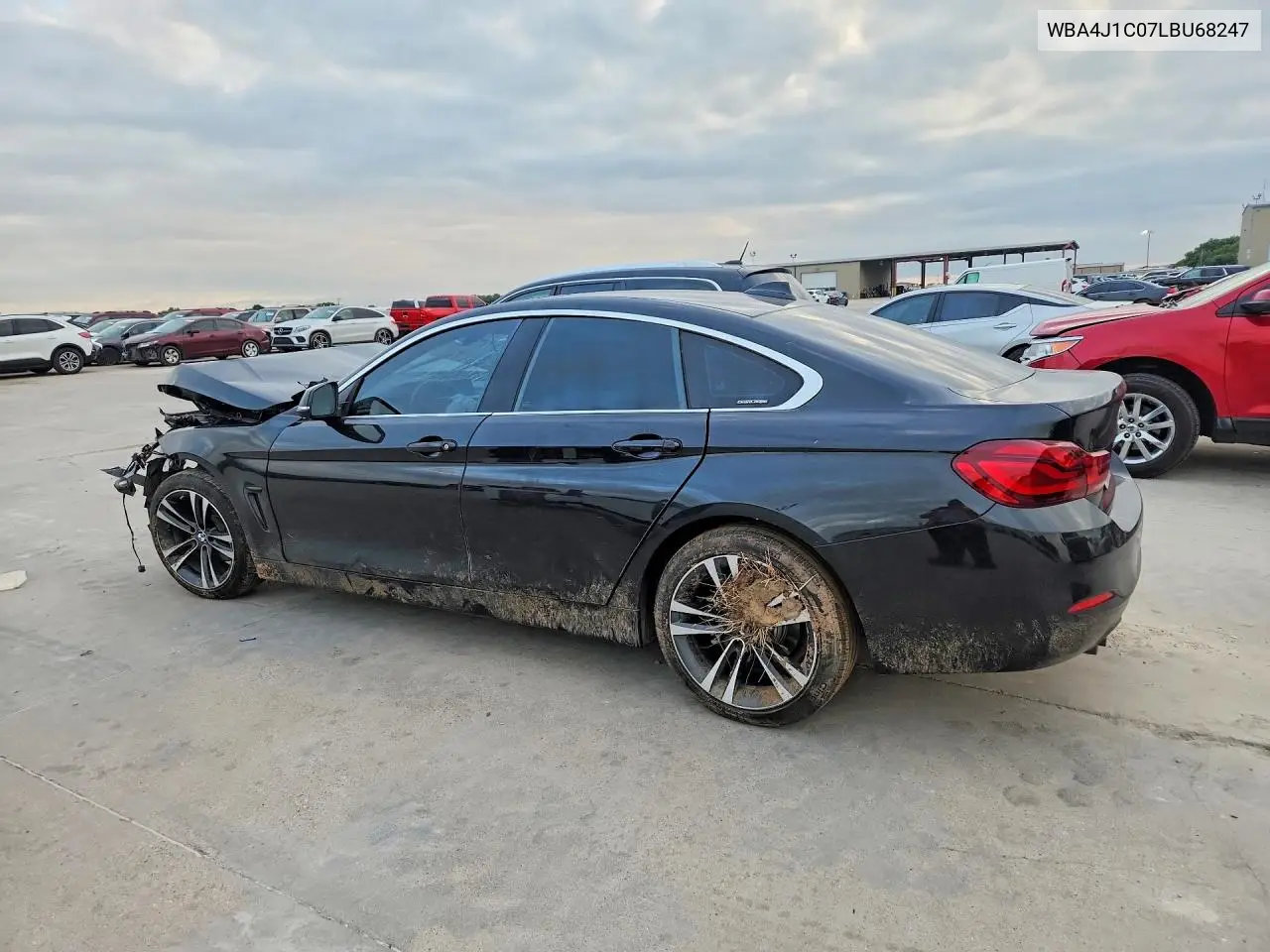 2020 BMW 430I Gran Coupe VIN: WBA4J1C07LBU68247 Lot: 57030186