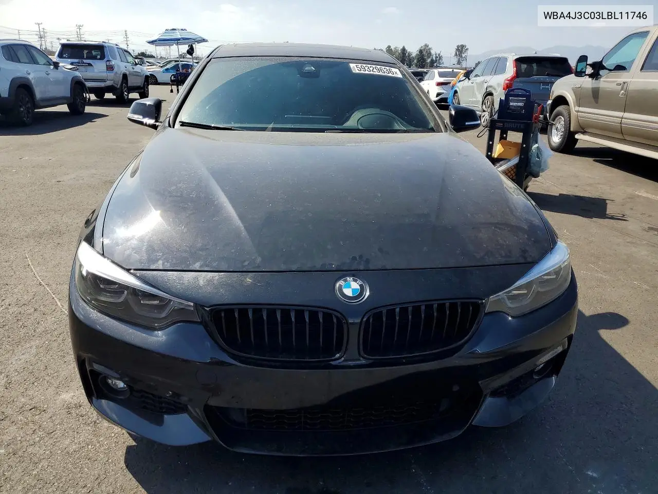 2020 BMW 430Xi Gran Coupe VIN: WBA4J3C03LBL11746 Lot: 59329636
