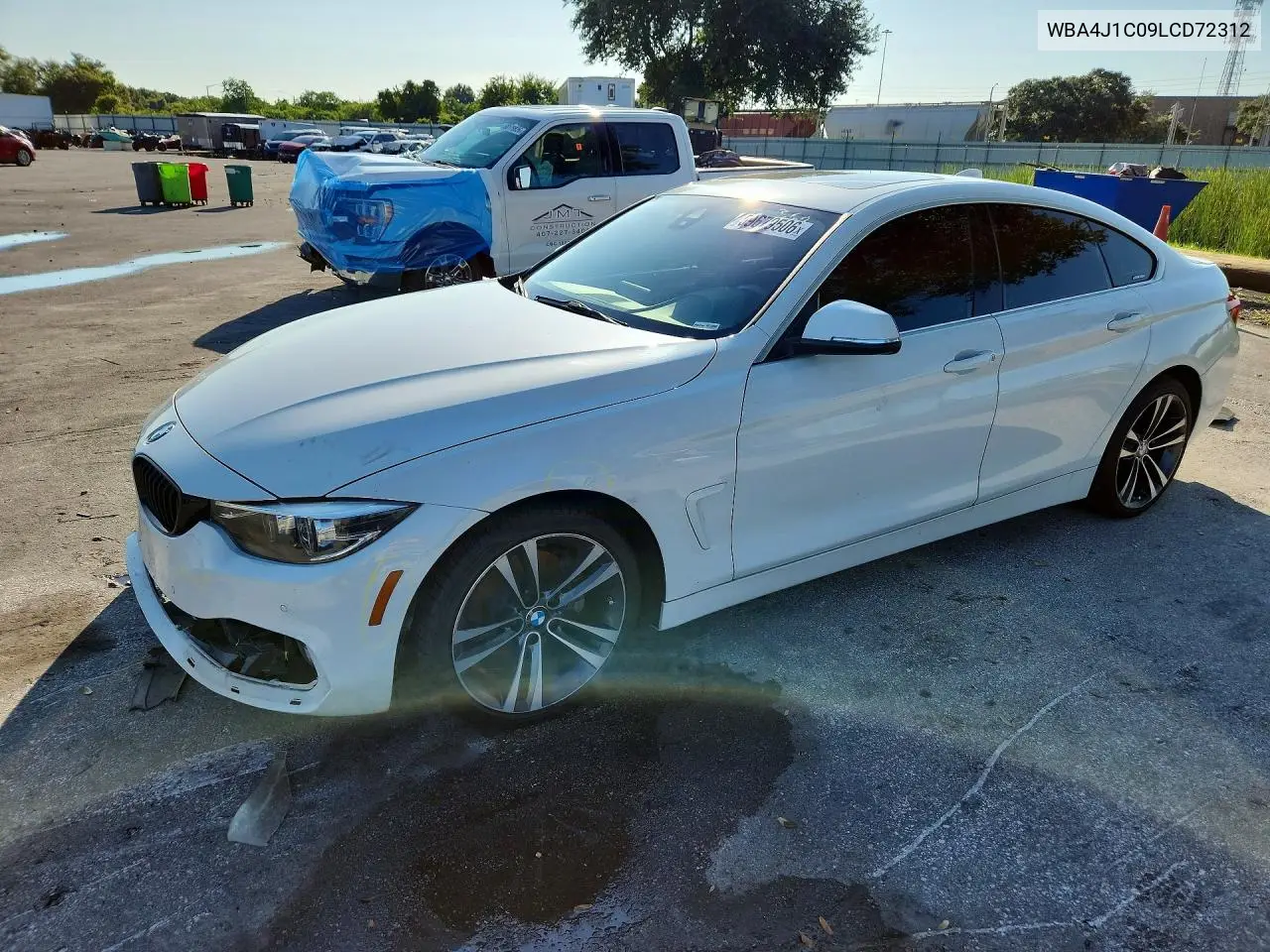 2020 BMW 430I Gran Coupe VIN: WBA4J1C09LCD72312 Lot: 59679506