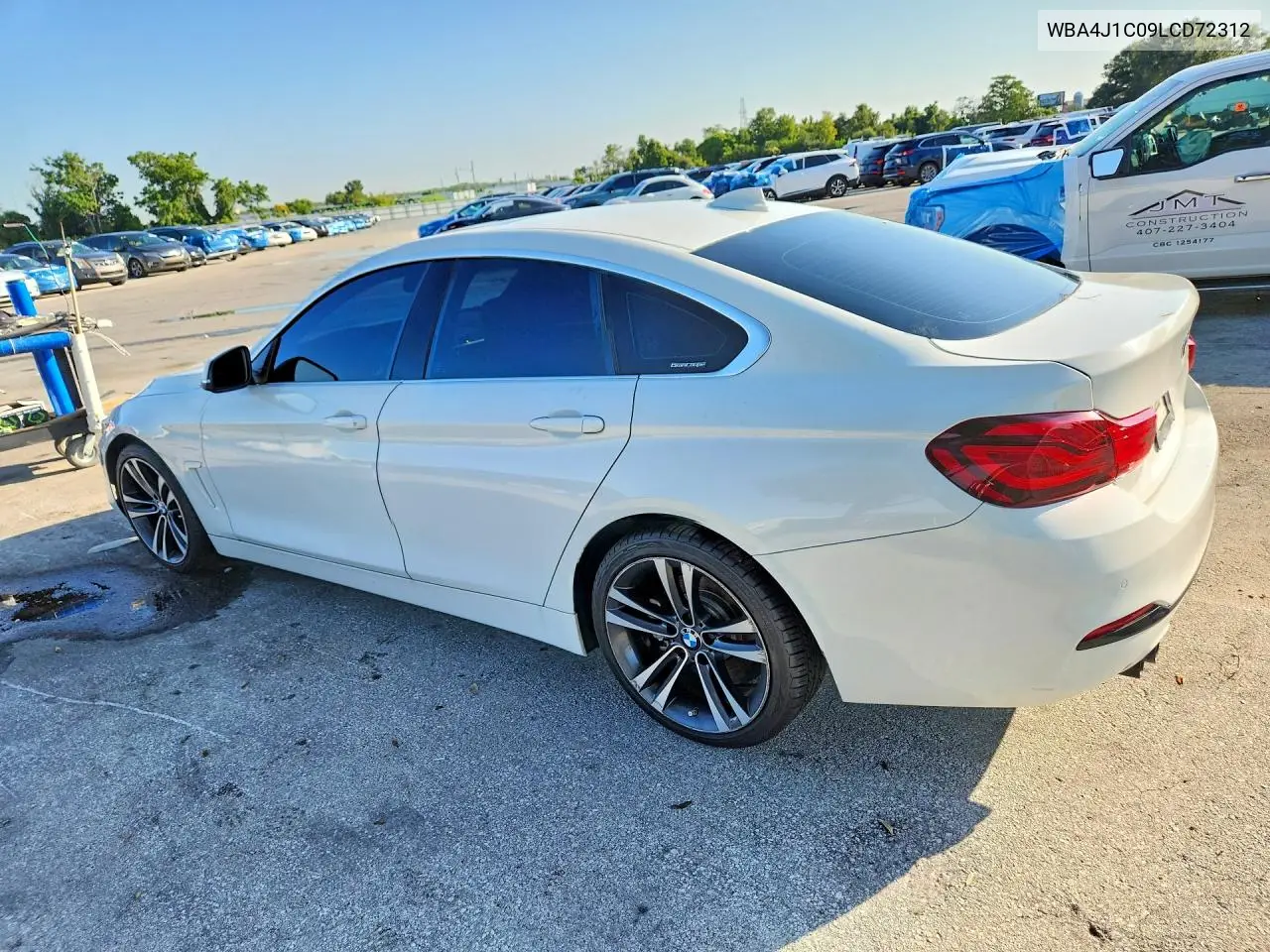 2020 BMW 430I Gran Coupe VIN: WBA4J1C09LCD72312 Lot: 59679506