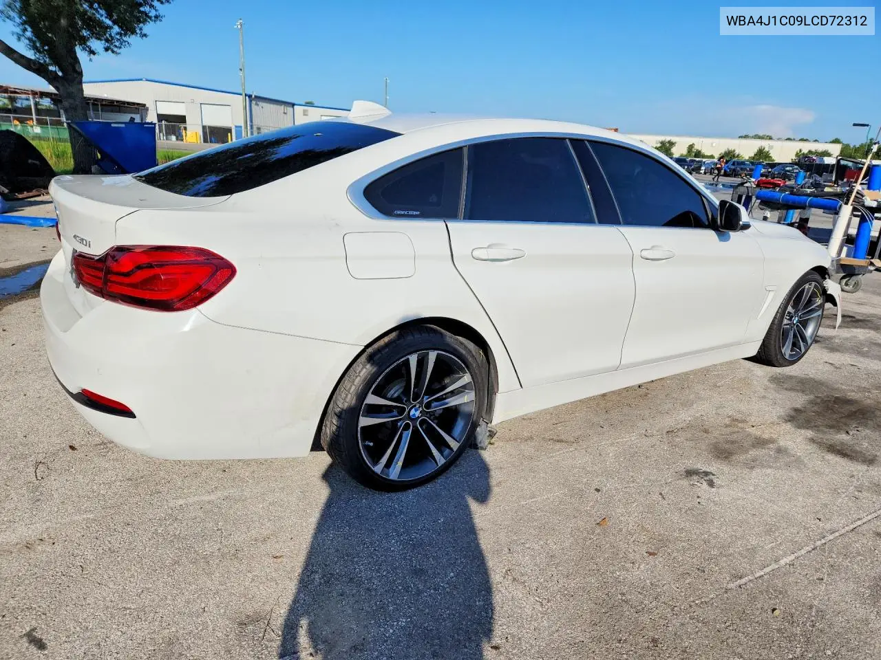 2020 BMW 430I Gran Coupe VIN: WBA4J1C09LCD72312 Lot: 59679506