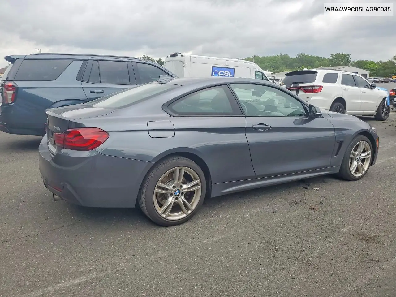 2020 BMW 440Xi VIN: WBA4W9C05LAG90035 Lot: 61559286