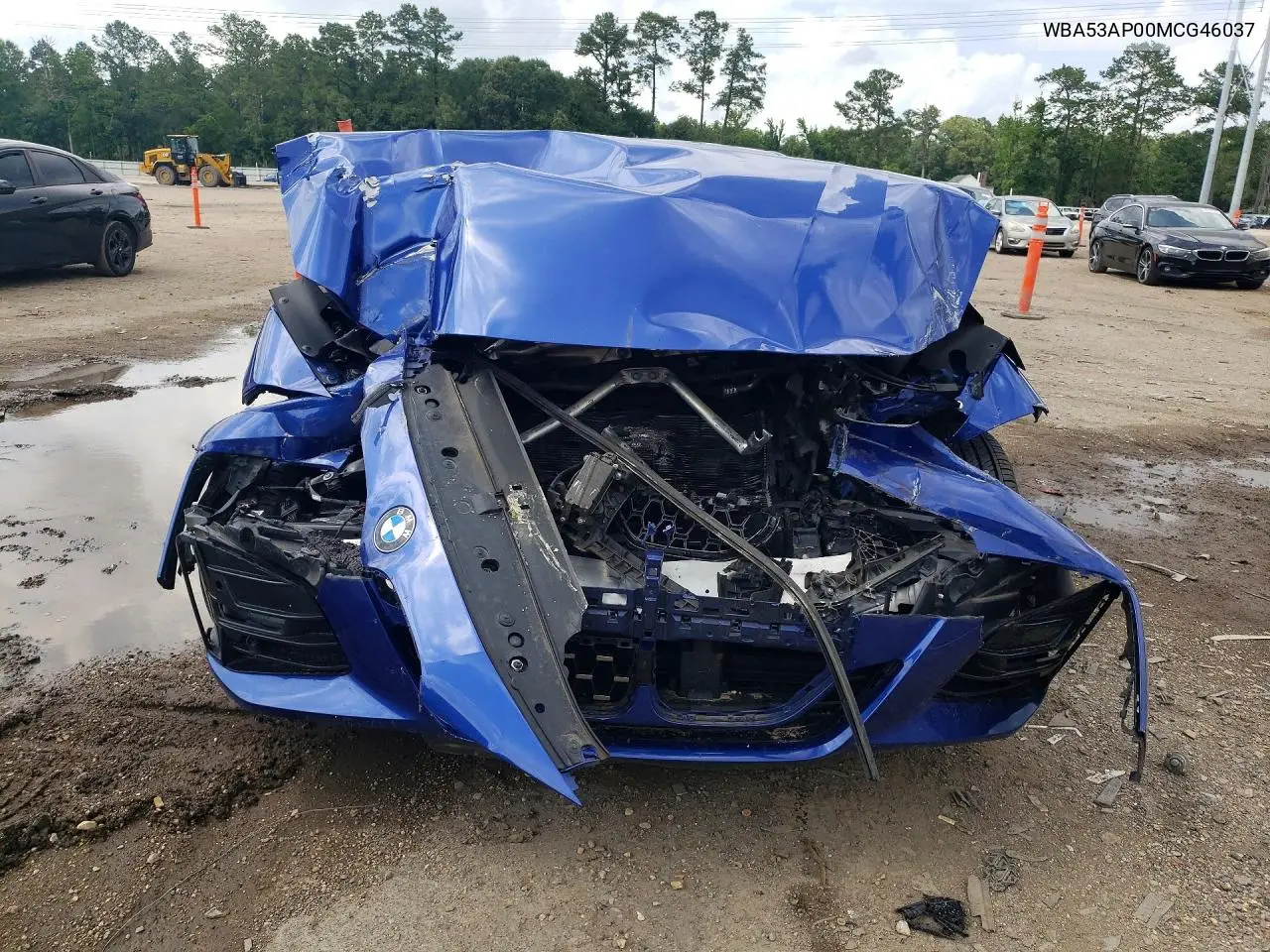 2021 BMW 430I VIN: WBA53AP00MCG46037 Lot: 56223596