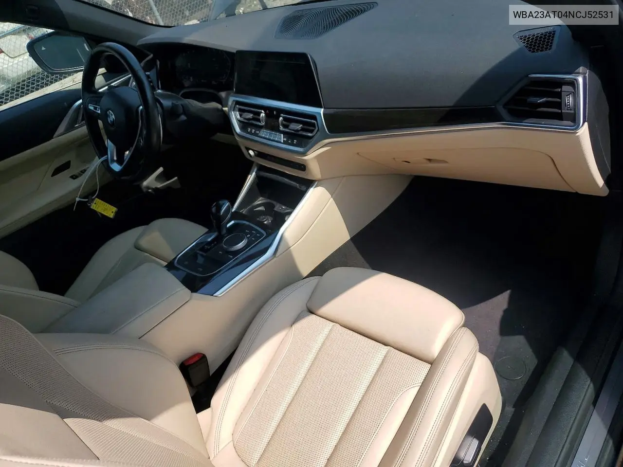 2022 BMW 430I VIN: WBA23AT04NCJ52531 Lot: 61208016