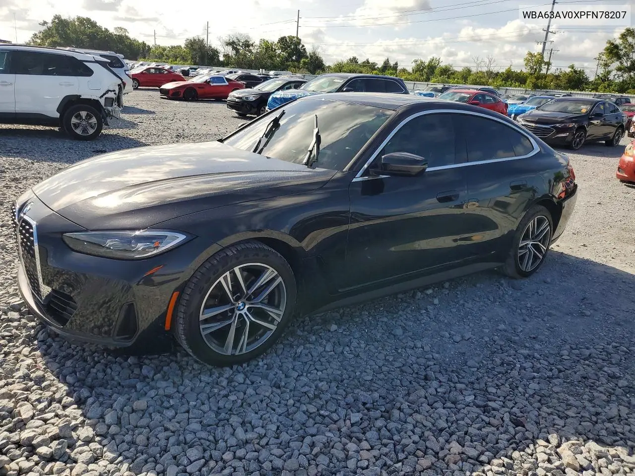 2023 BMW 430I Gran Coupe VIN: WBA63AV0XPFN78207 Lot: 56877126