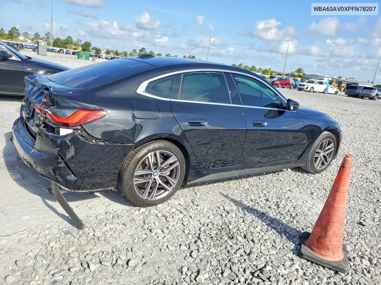 2023 BMW 430I Gran Coupe VIN: WBA63AV0XPFN78207 Lot: 56877126