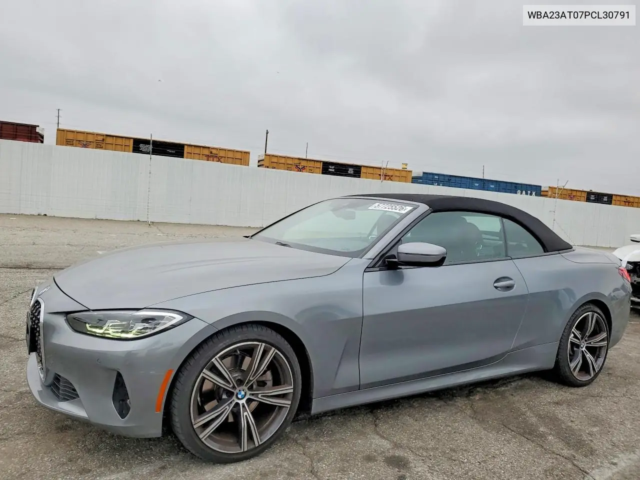 2023 BMW 430I VIN: WBA23AT07PCL30791 Lot: 57725526